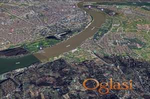 Plac Ledinci 18 ari sa pogledom na Dunav (Bocke)